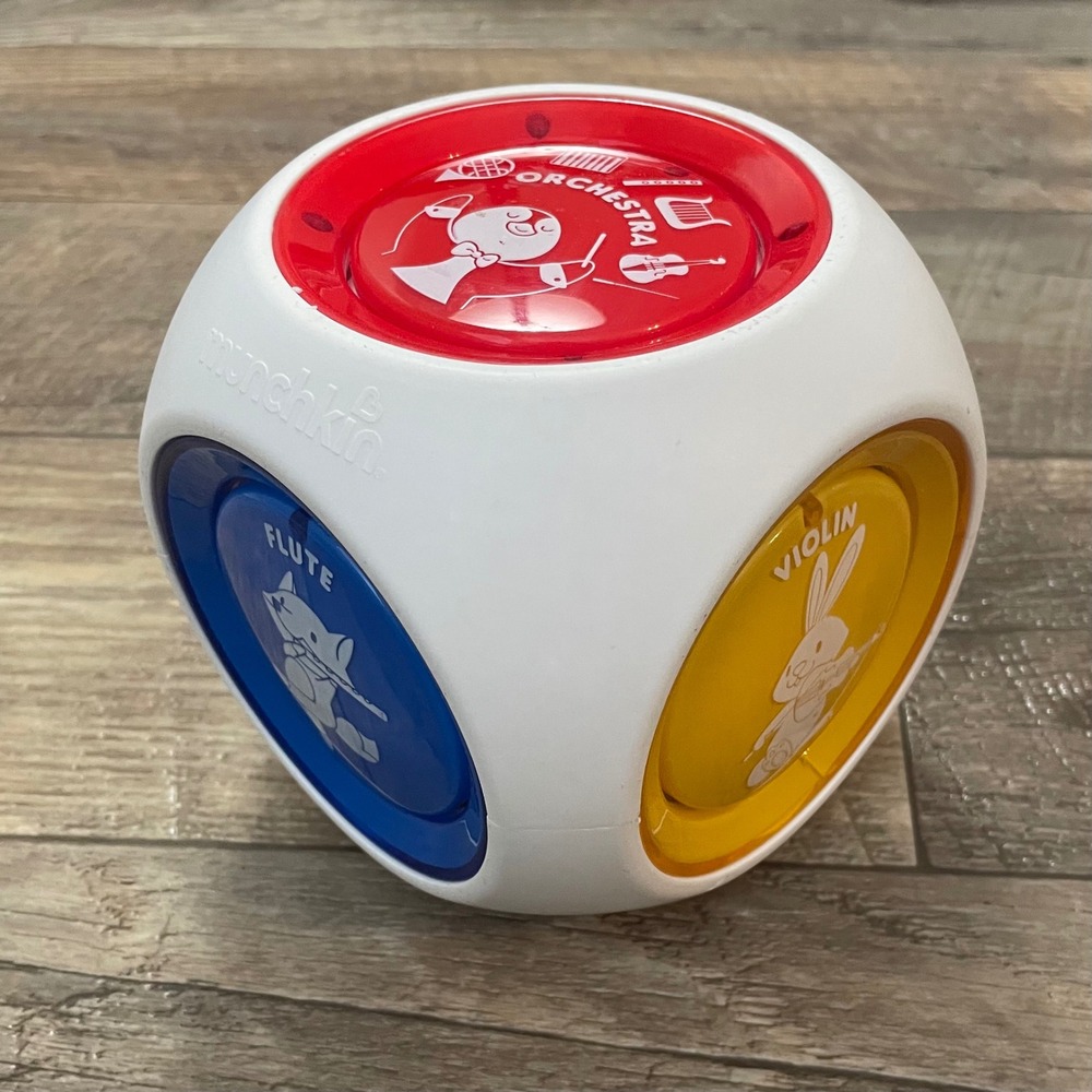 Munchkin Mozart Magic Cube Educational‎ Musical Toy Orchestra Instrument Sounds